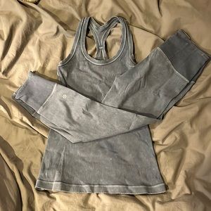 Lululemon set: tank and leggings